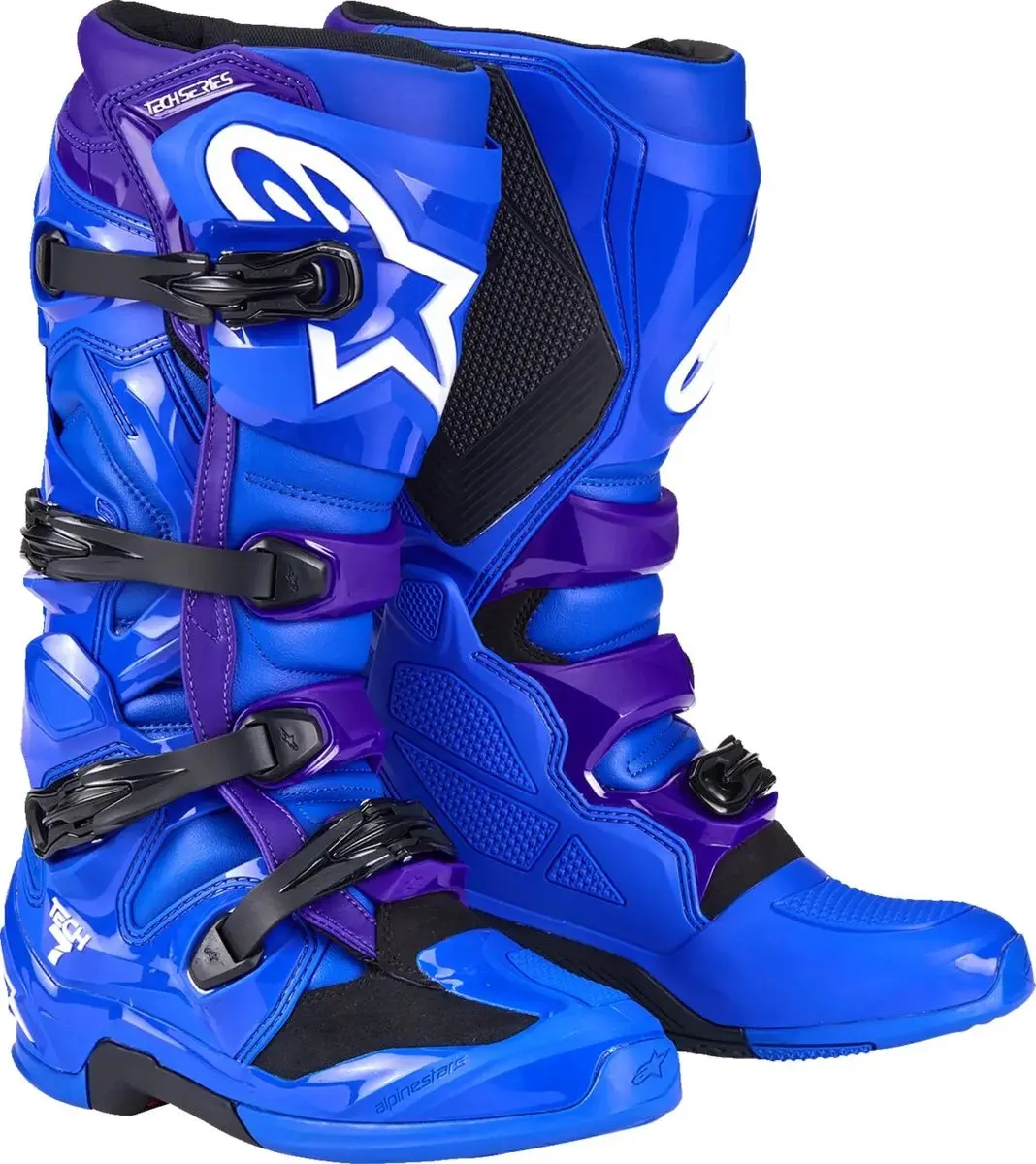 Alpinestars Tech 7 Crosslaarzen Blauw