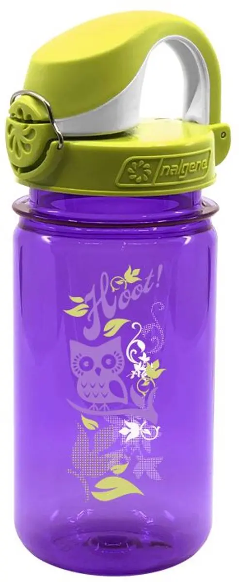 Nalgene On The Fly Kids Bottle 350ml - Paars/Groen - afbeelding 2 van 2
