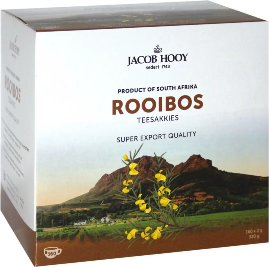Jacob Hooy Rooibosthee Jubileum Doos - 160 Zakjes - afbeelding 4 van 6