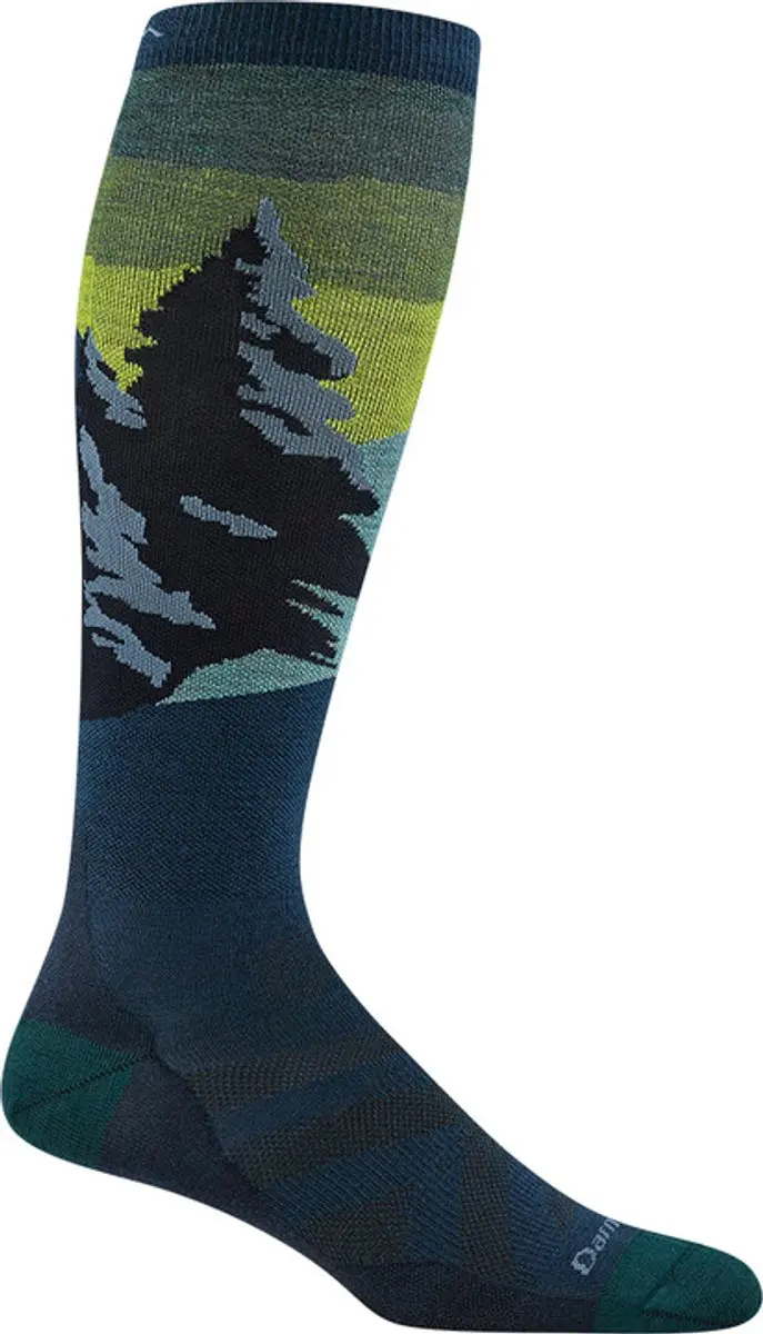 Darn Tough Solstice OTC Merinowol Sokken - Charcoal - 43-45 - afbeelding 6 van 6