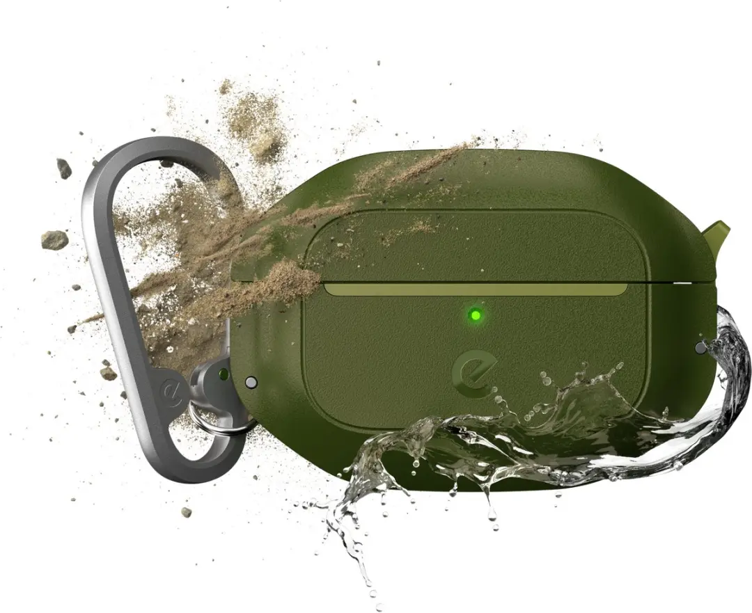 KeyBudz Element Series Hoesje AirPods Pro 2 Groen - APP2_S7_FGN - afbeelding 3 van 6