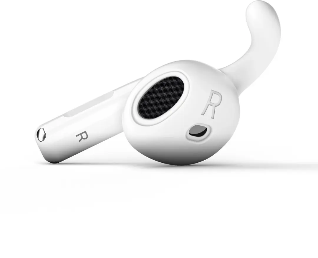 KeyBudz EarBuddyz Oorhaken AirPods 4/5 - Wit - afbeelding 2 van 6