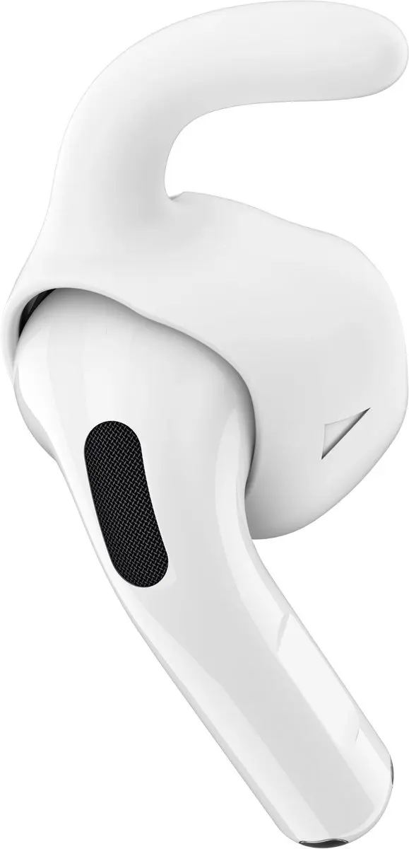KeyBudz EarBuddyz Oorhaken AirPods 4/5 - Wit - afbeelding 3 van 6