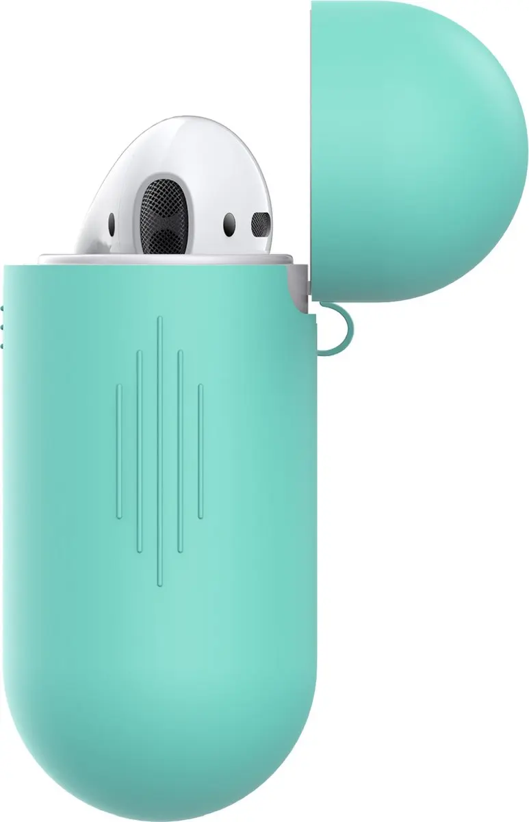 KeyBudz Elevate Silicone Case KEY05732 - AirPods Pro 2 - Turquoise - afbeelding 2 van 6