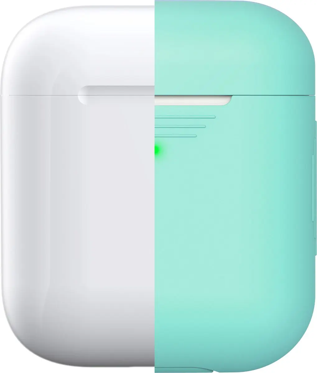 KeyBudz Elevate Silicone Case KEY05732 - AirPods Pro 2 - Turquoise - afbeelding 5 van 6