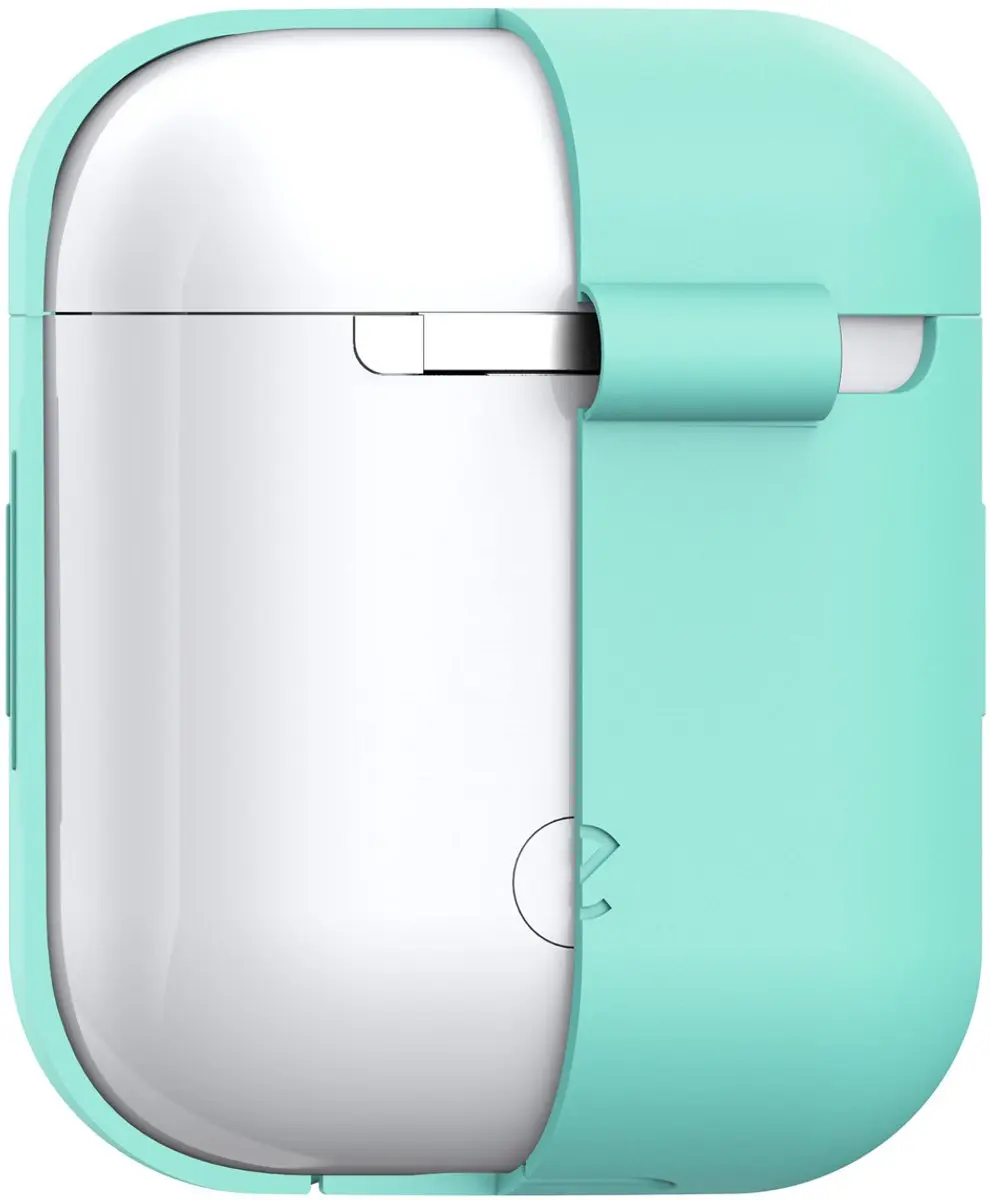 KeyBudz Elevate Silicone Case KEY05732 - AirPods Pro 2 - Turquoise - afbeelding 6 van 6