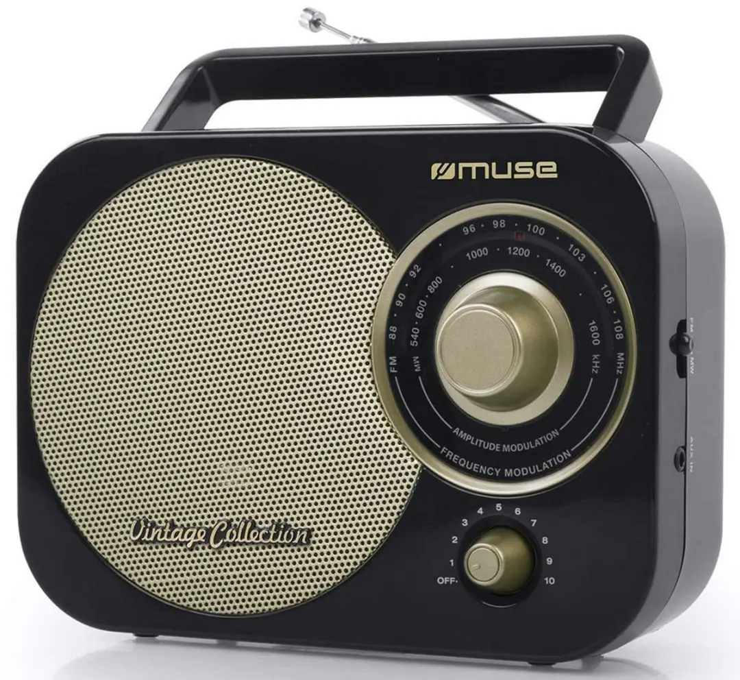 Muse M-055RB Draagbare Vintage Radio