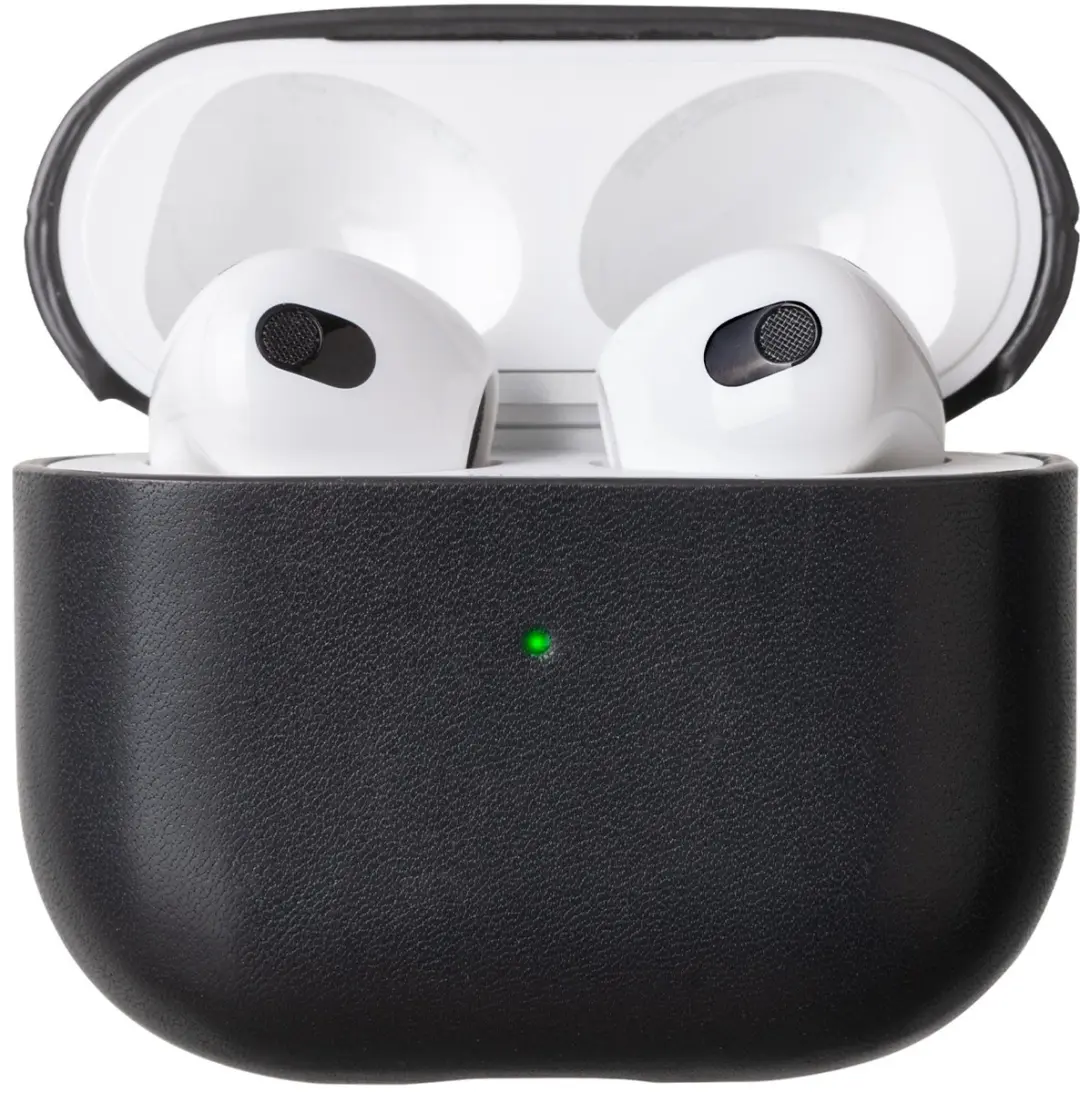 NATIVE UNION, Airpods hoesje voor AirPods 3e generatie in leer, Zwart
