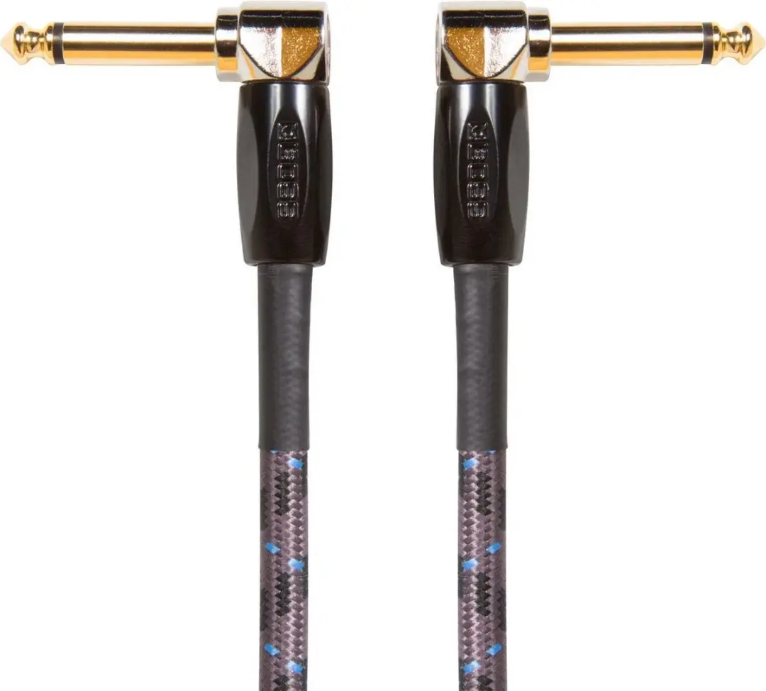 BOSS BIC-3AA Gitaarkabel 1m - Hoekige Jack Plug - Zwart - afbeelding 2 van 3