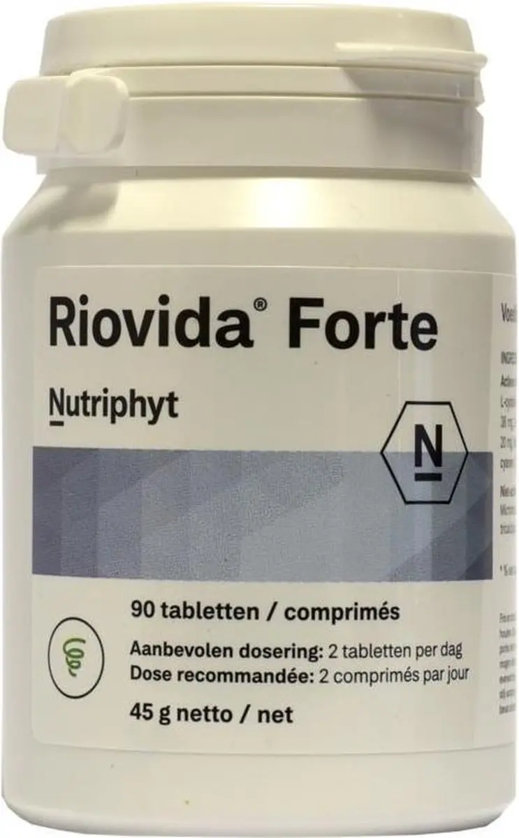 Nutriphyt Riovida Forte 90 Tabletten - 424mg