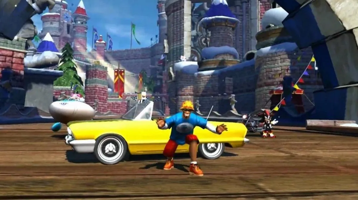 Sega Sonic & SEGA All-Stars Racing Xbox 360 - 4 Spelers