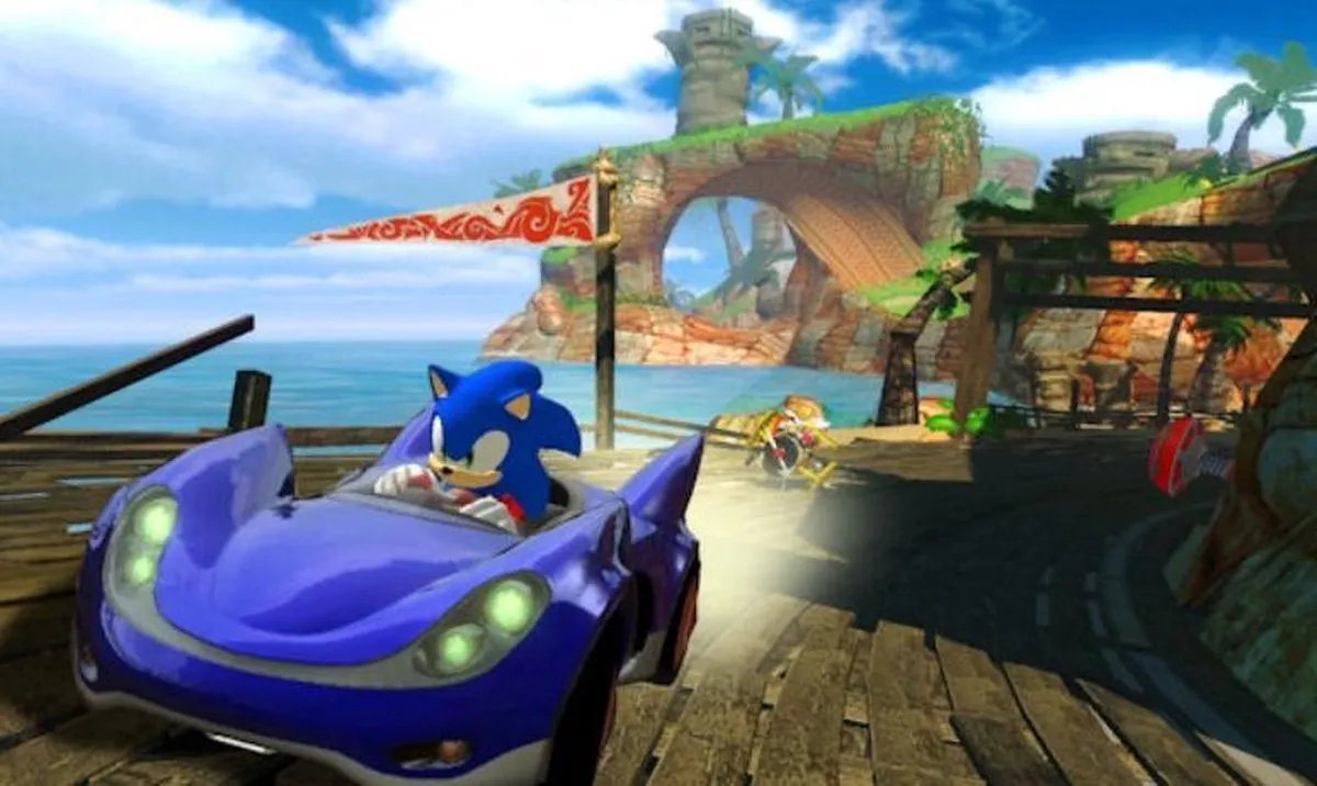 Sega Sonic & SEGA All-Stars Racing Xbox 360 - 4 Spelers
