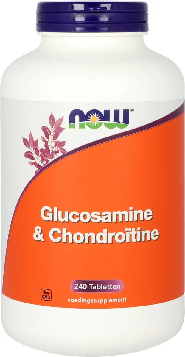 Now Foods Glucosamine & Chondroïtine 240 tabletten