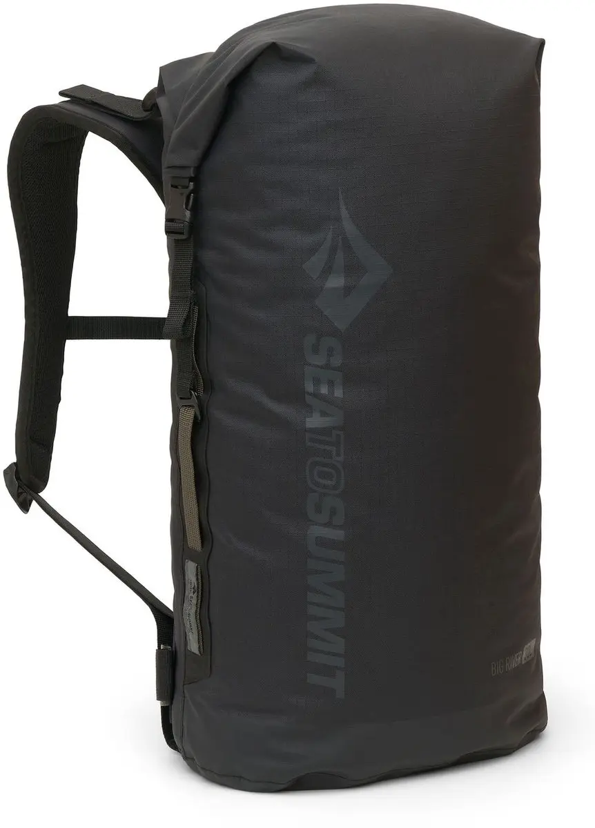 Sea to Summit trekkingrugzak rugzak Big River Dry Backpack 30L Jet Black zwart