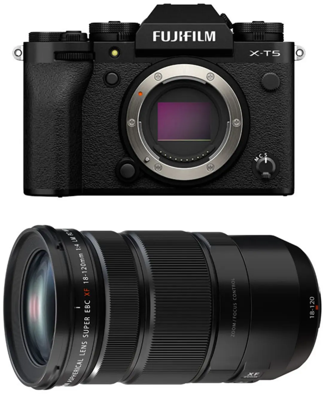 FUJIFILM X-T5 BLACK + 18-120mm