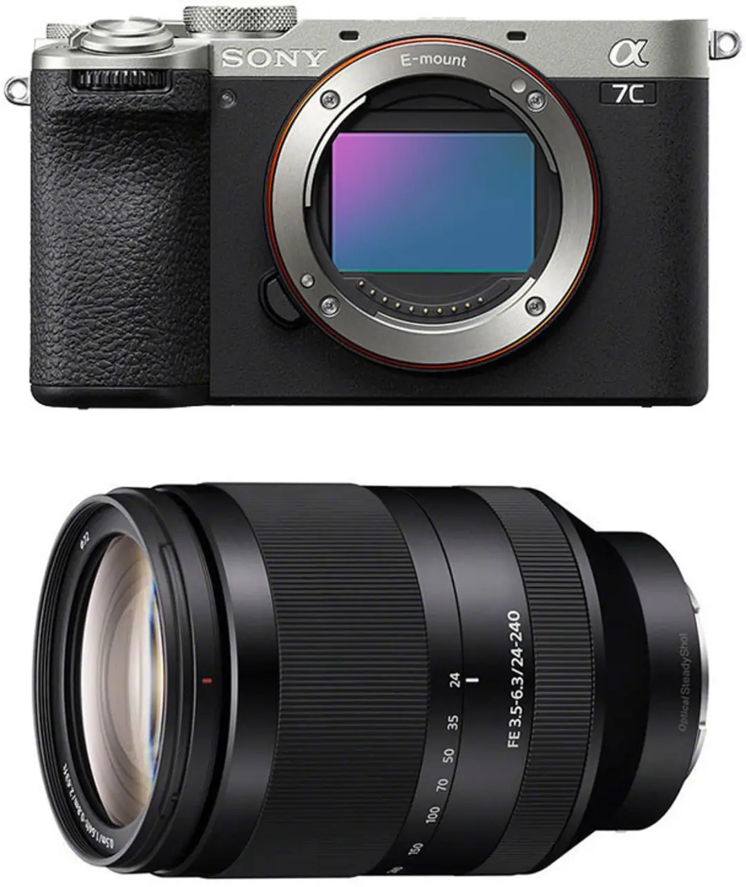 SONY ALPHA 7C II Silber + FE 24-240