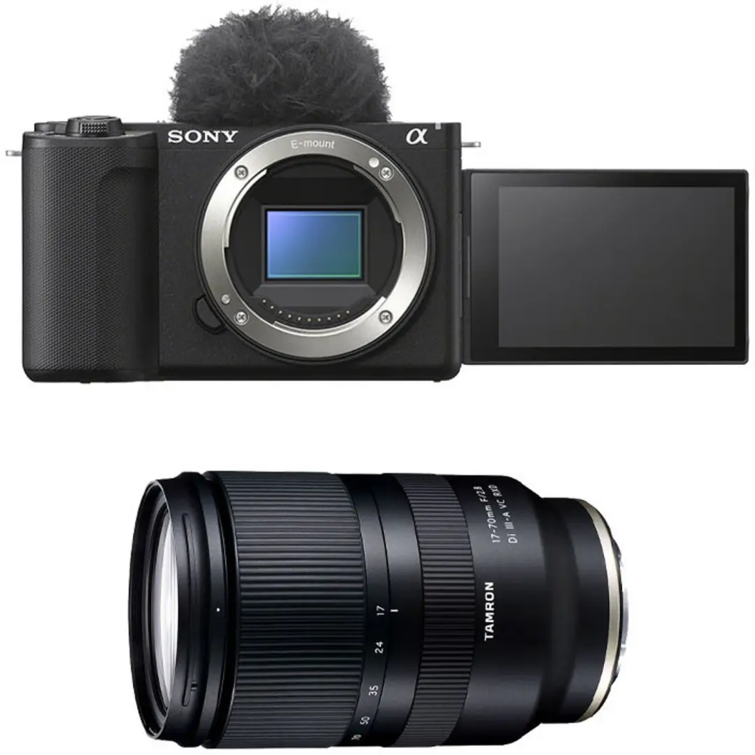 SONY ALPHA ZV-E10 II SCHWARZ + TAMRON 17-70
