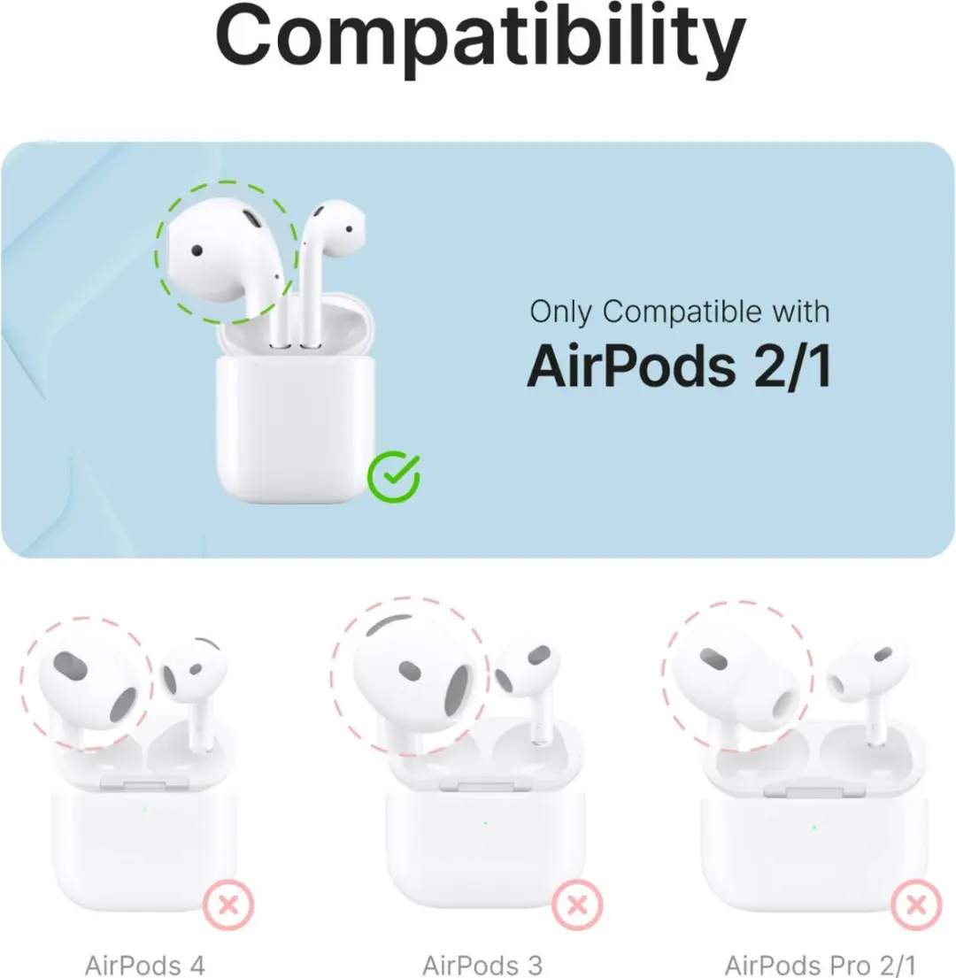 Catalyst Waterproof Case Apple AirPods Army Green - CATAPDGRN - afbeelding 5 van 6