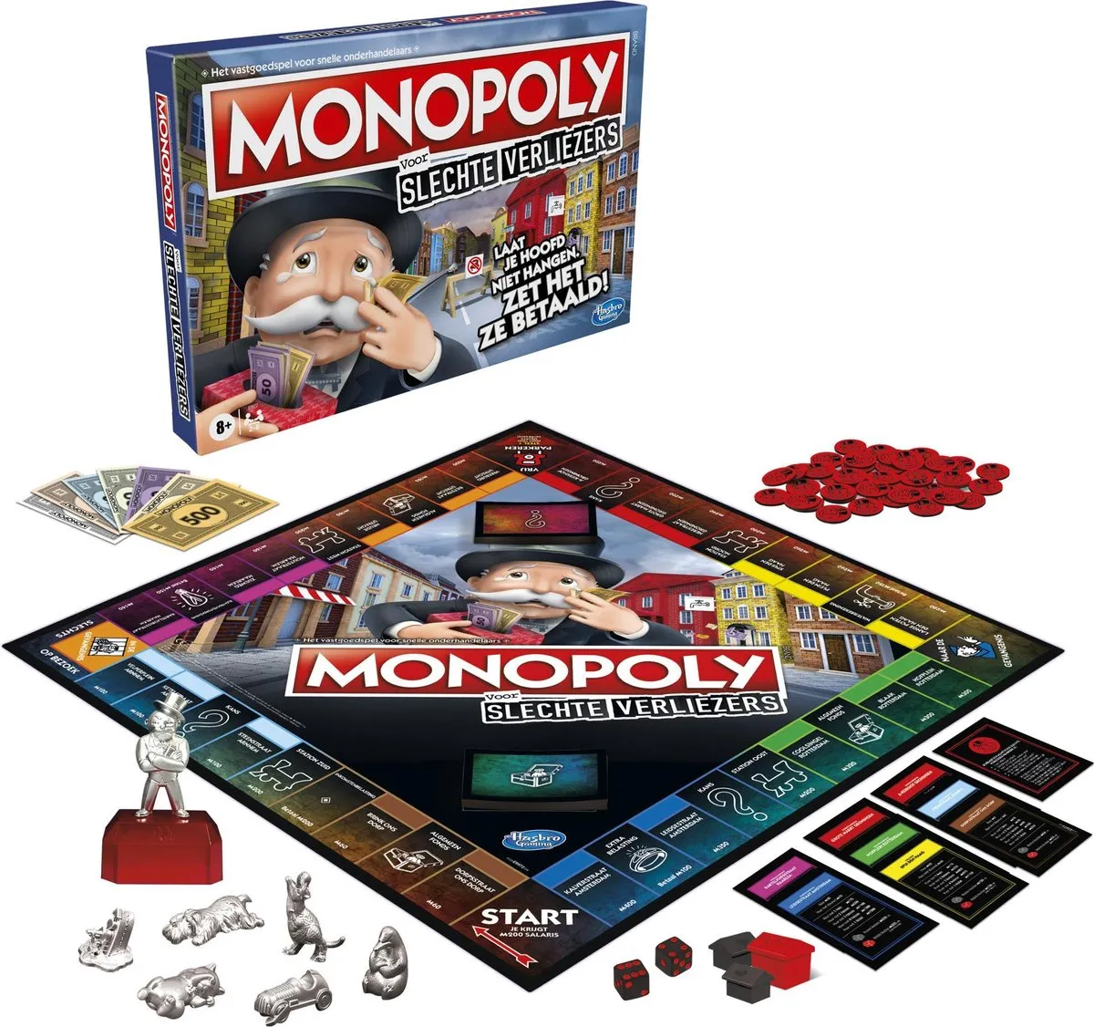 Monopoly Slechte Verliezers Bordspel - 2-6 Spelers
