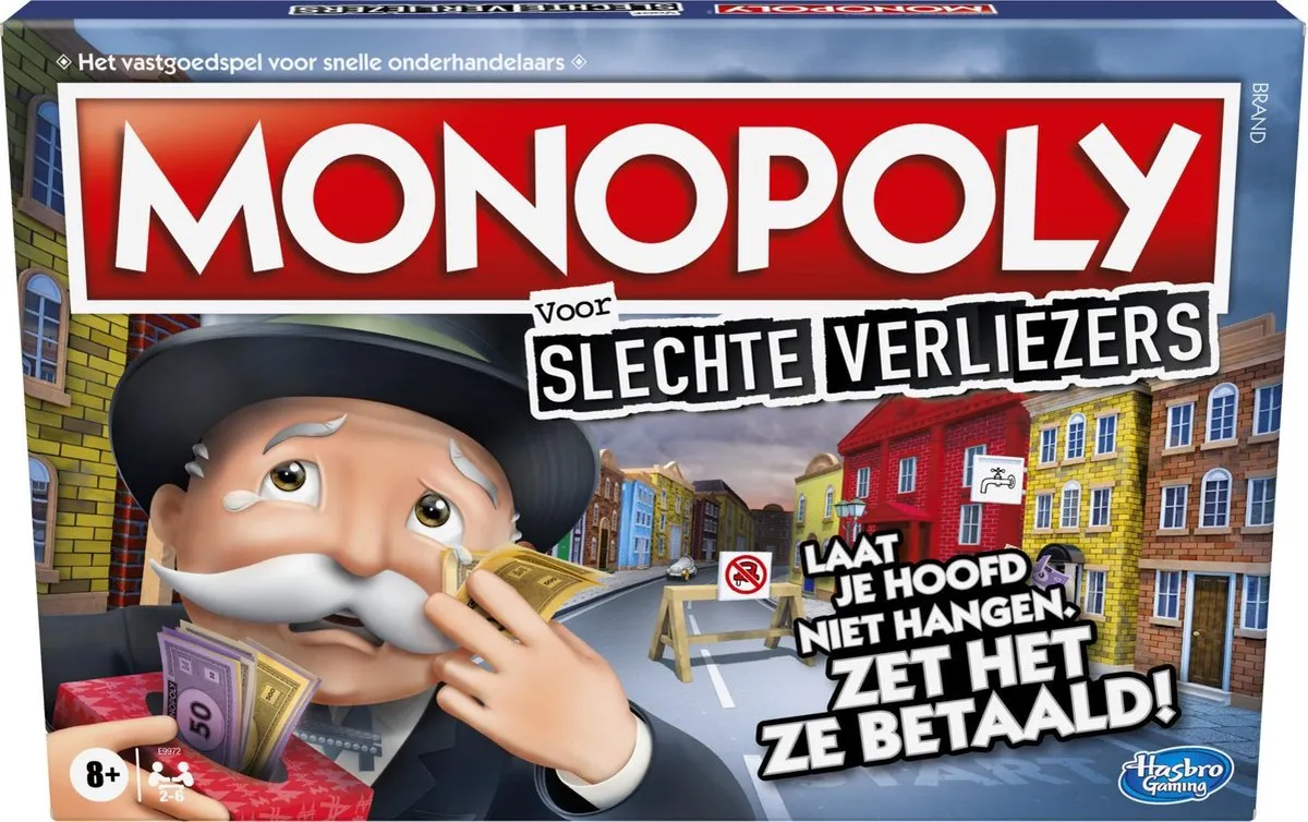 Monopoly Slechte Verliezers Bordspel - 2-6 Spelers