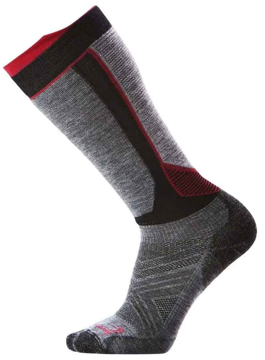 Smartwool Intraknit Ski Targeted Cushion Otc Sokken Grijs EU 38-41