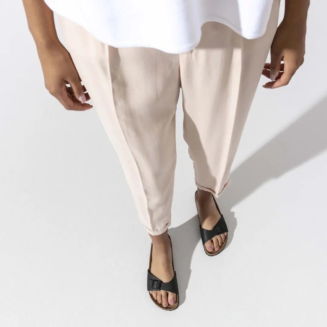 Birkenstock Madrid Slides Dames - Maat 37 - Zwart - afbeelding 6 van 6