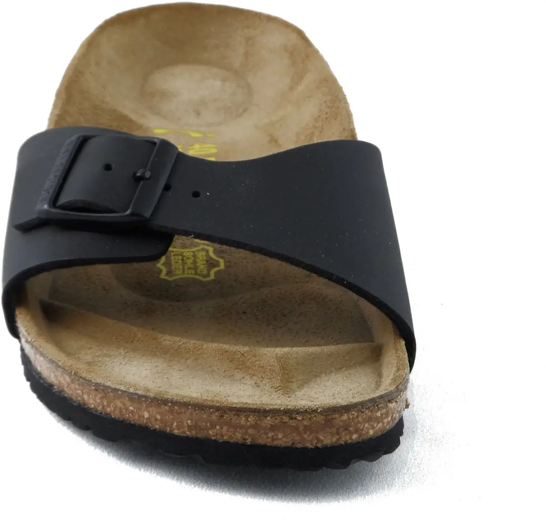 Birkenstock Madrid Slides Dames - Maat 37 - Zwart - afbeelding 5 van 6