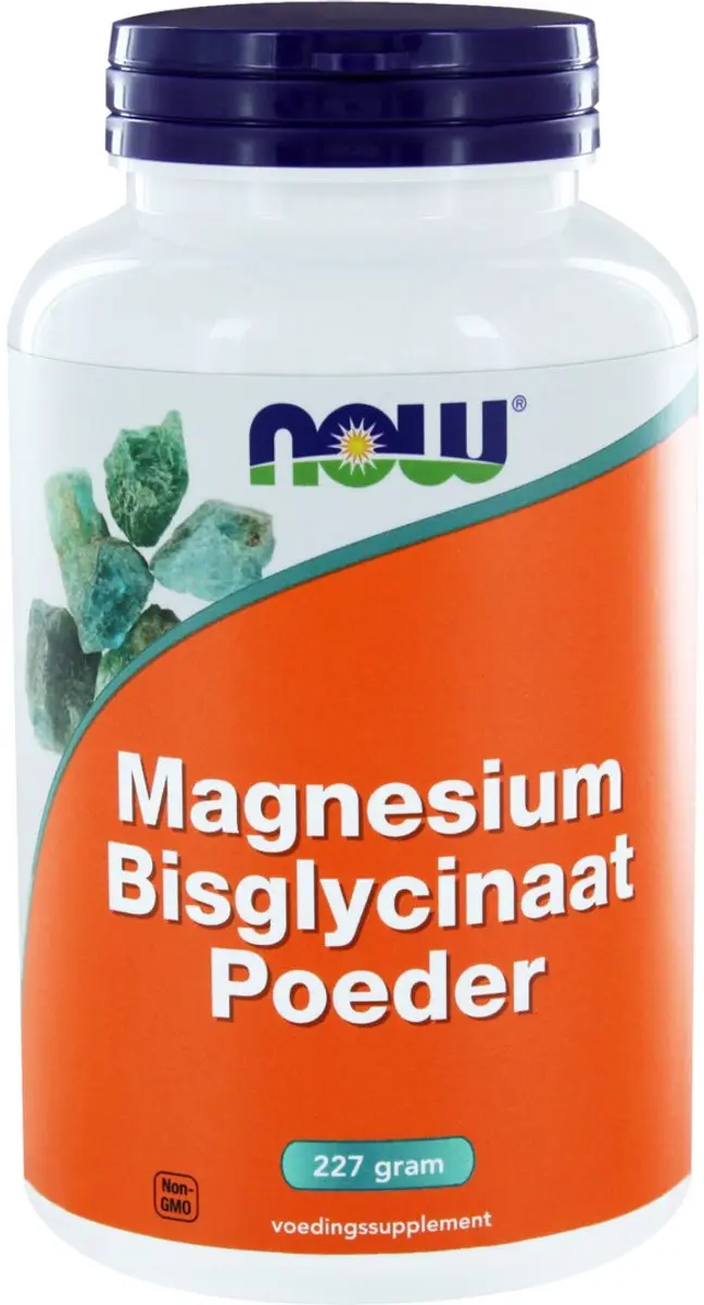 Now Foods Magnesium Bisglycinaat Poeder 227g