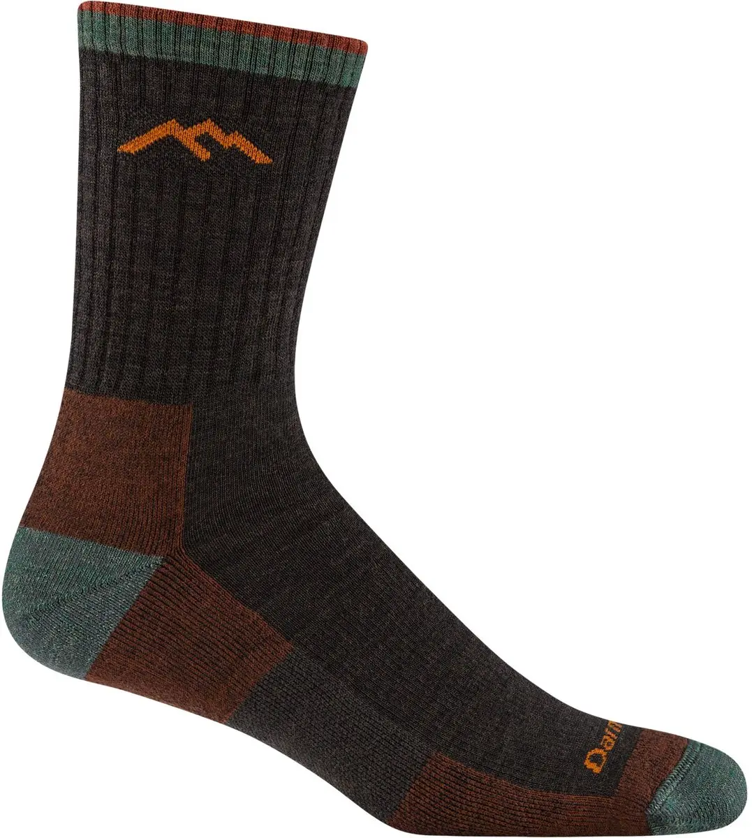 Darn Tough Hiker Micro Crew Midweight Merinowol Sokken - Light Denim - afbeelding 4 van 6