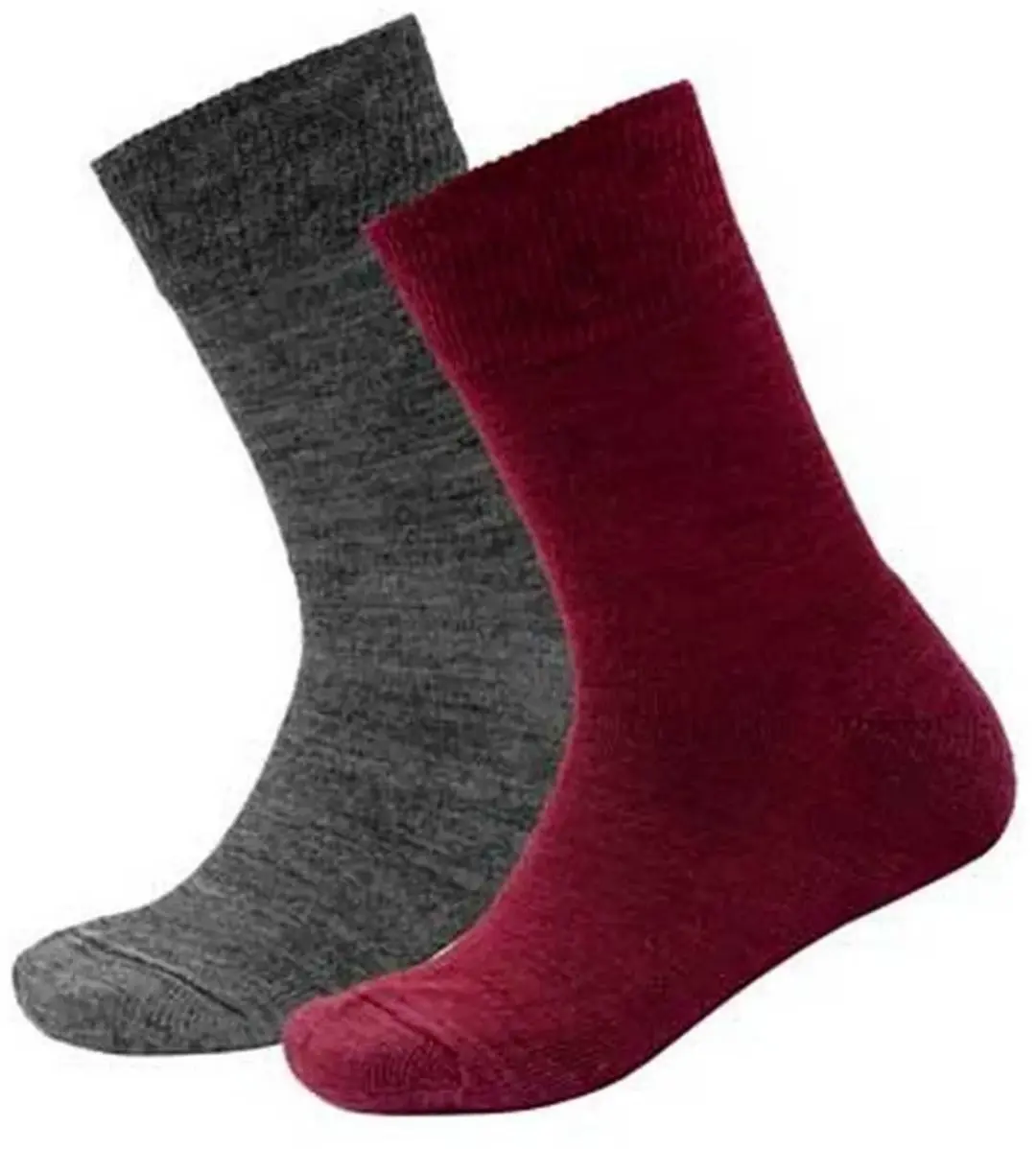 Devold Of Norway Daily Merino Medium Lange Sokken 2 Paren Rood,Grijs EU 28-30 Ki