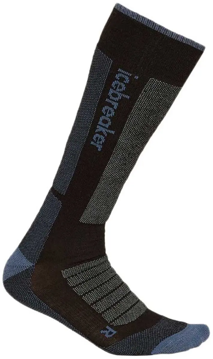 Skisokken Icebreaker Women Ski+ Medium OTC Black Dawn Graphite-Schoenmaat 41
