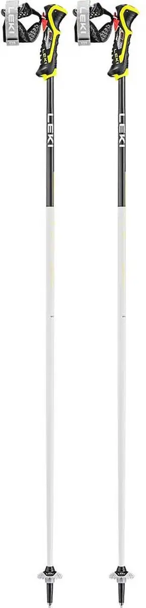 LEKI Airfoil 3D Ski Stokken 120cm - Wit-Multicolour - afbeelding 2 van 6