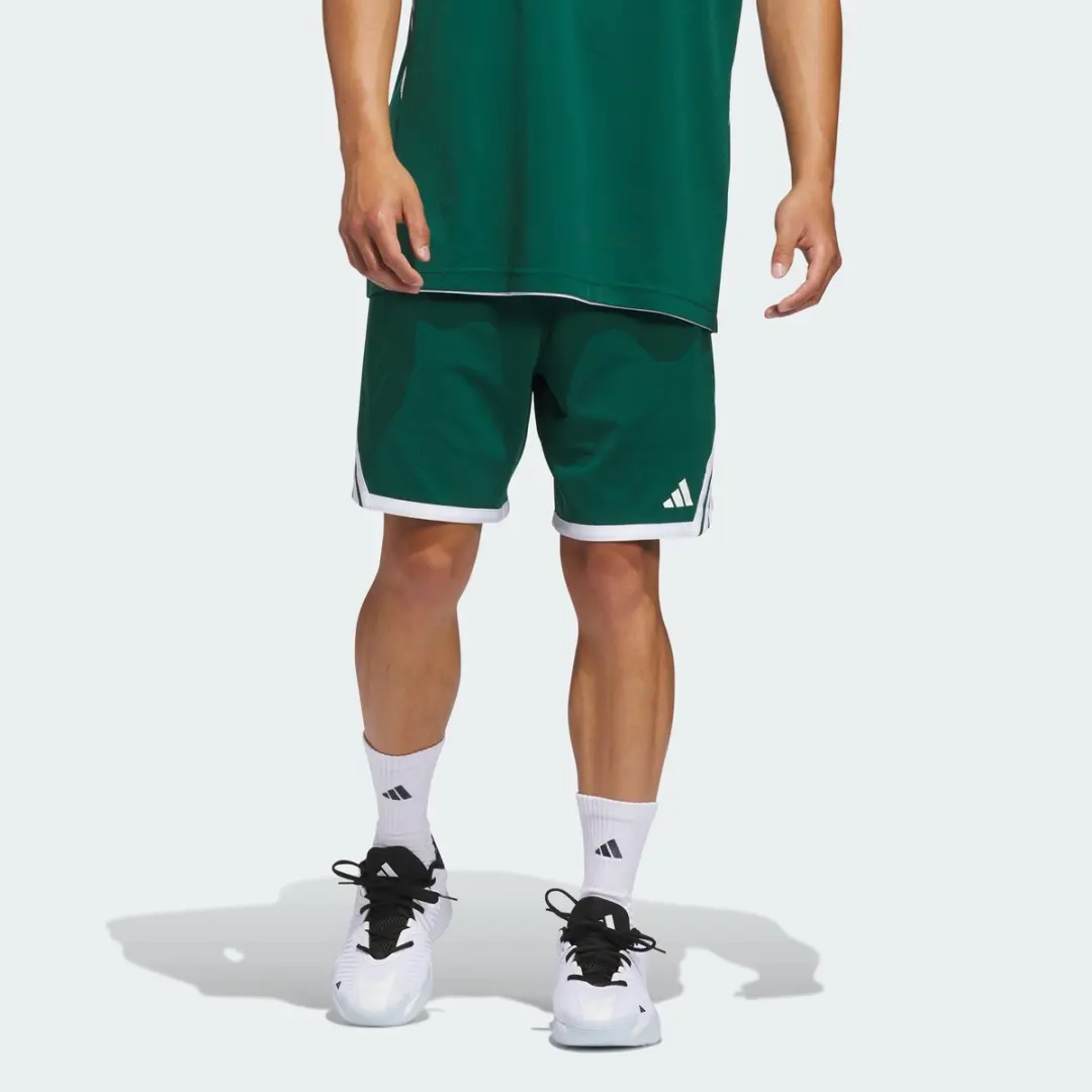 Adidas 3G Speed Aeroready Basketbalshort KC6967 - Heren - Groen - afbeelding 2 van 6