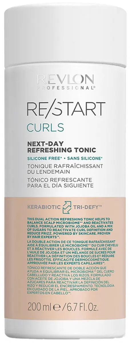 Toner Revlon Restart Curls Refreshing 200 ml