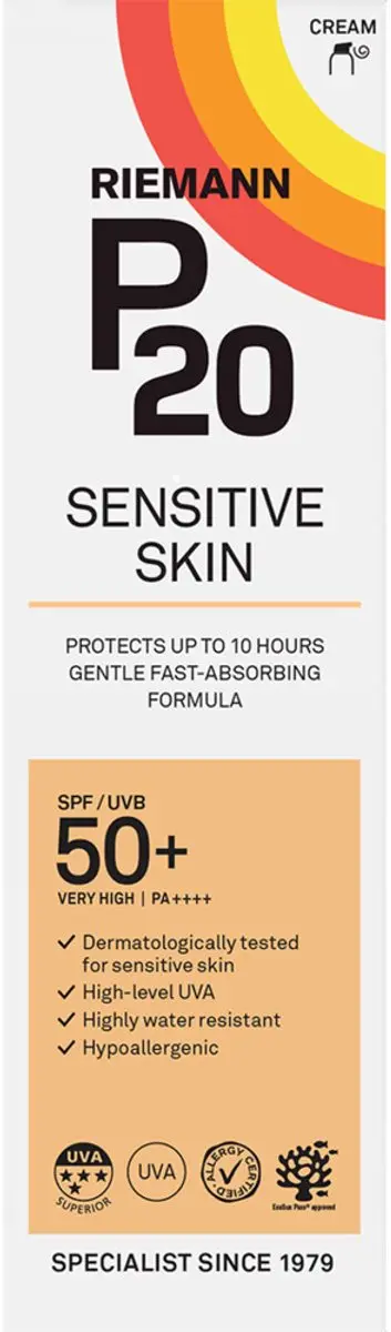 P20 Sensitive SPF 50+