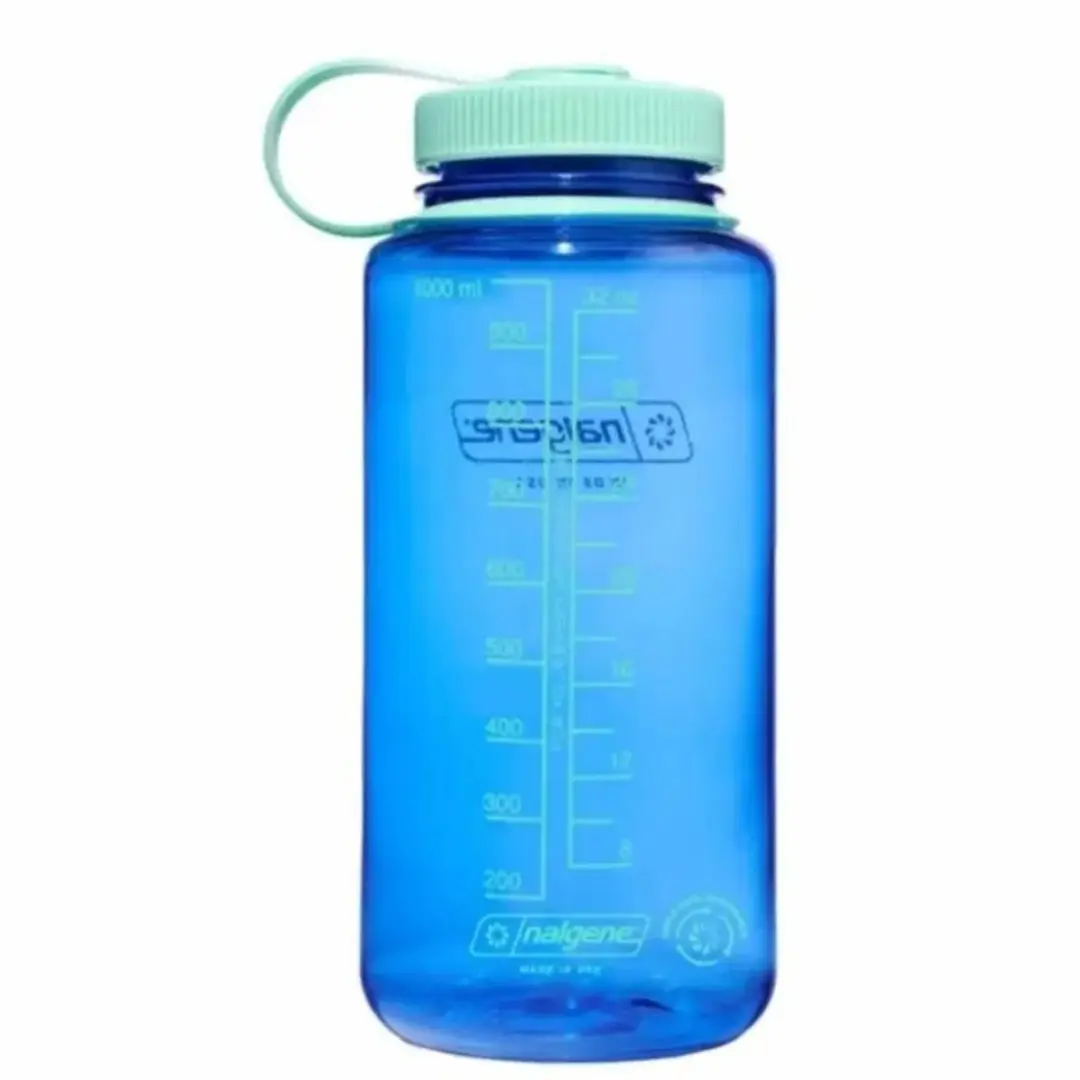 Nalgene Wide-Mouth N2020-5632 Drinkfles 1L - Cornflower Blue - afbeelding 4 van 6