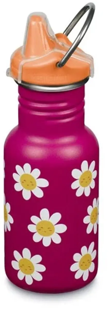 Klean Kanteen Kid Kanteen Classic 355ml - Sippy Cap Happy Flowers