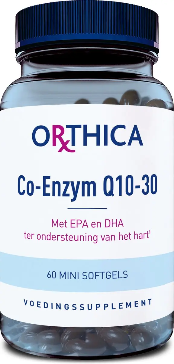 Orthica Co-Enzym Q10-30 60 Mini Softgels