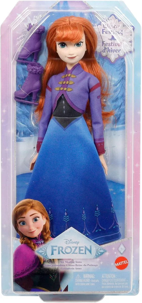 Disney Frozen Schaatsende Anna Pop - Multicolor - JBG54 - afbeelding 6 van 6
