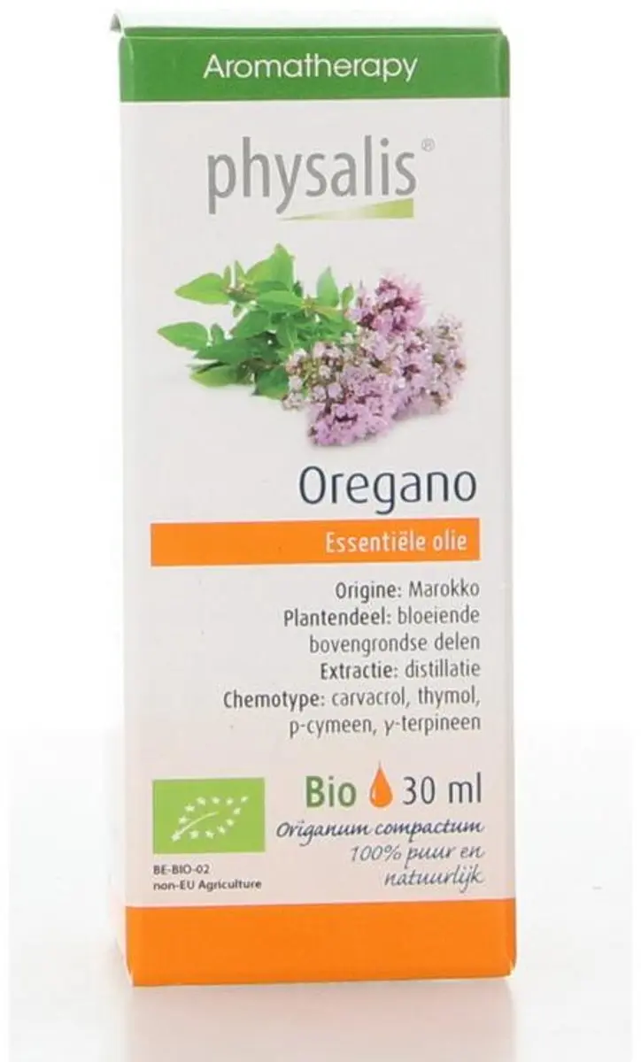 Physalis Oregano Bio 30ml - afbeelding 3 van 4
