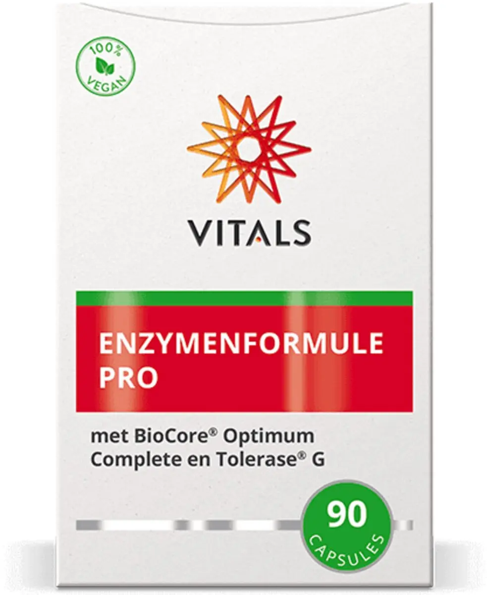Vitals Enzymenformule Pro 90 capsules - afbeelding 6 van 6