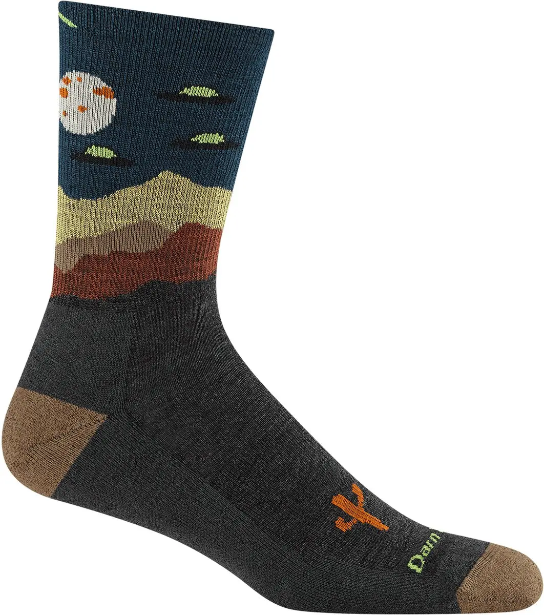 Darn Tough 5051 Spaced Out Micro Crew Heren - Walnut - afbeelding 5 van 6