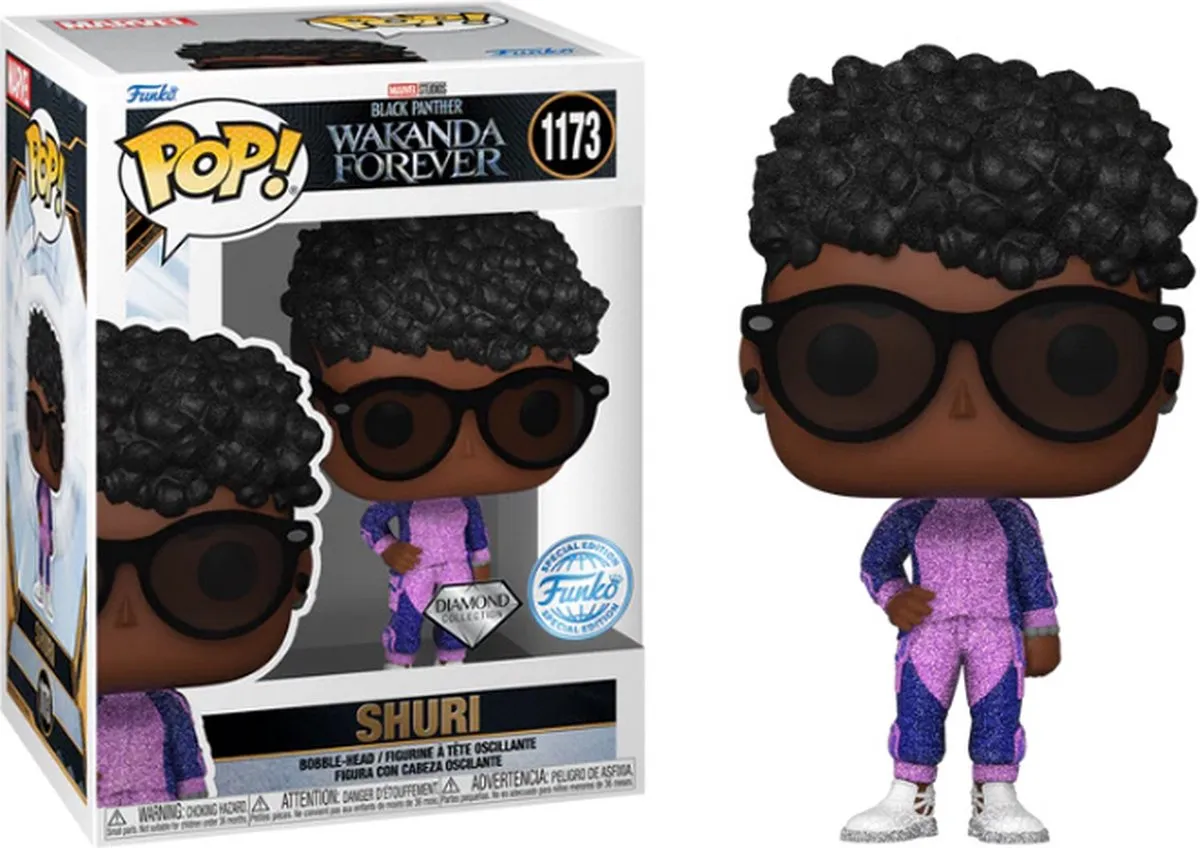 Marvel Funko Black Panther Shuri POP! 66823 - Verzamelfiguur 9cm - Multicolor