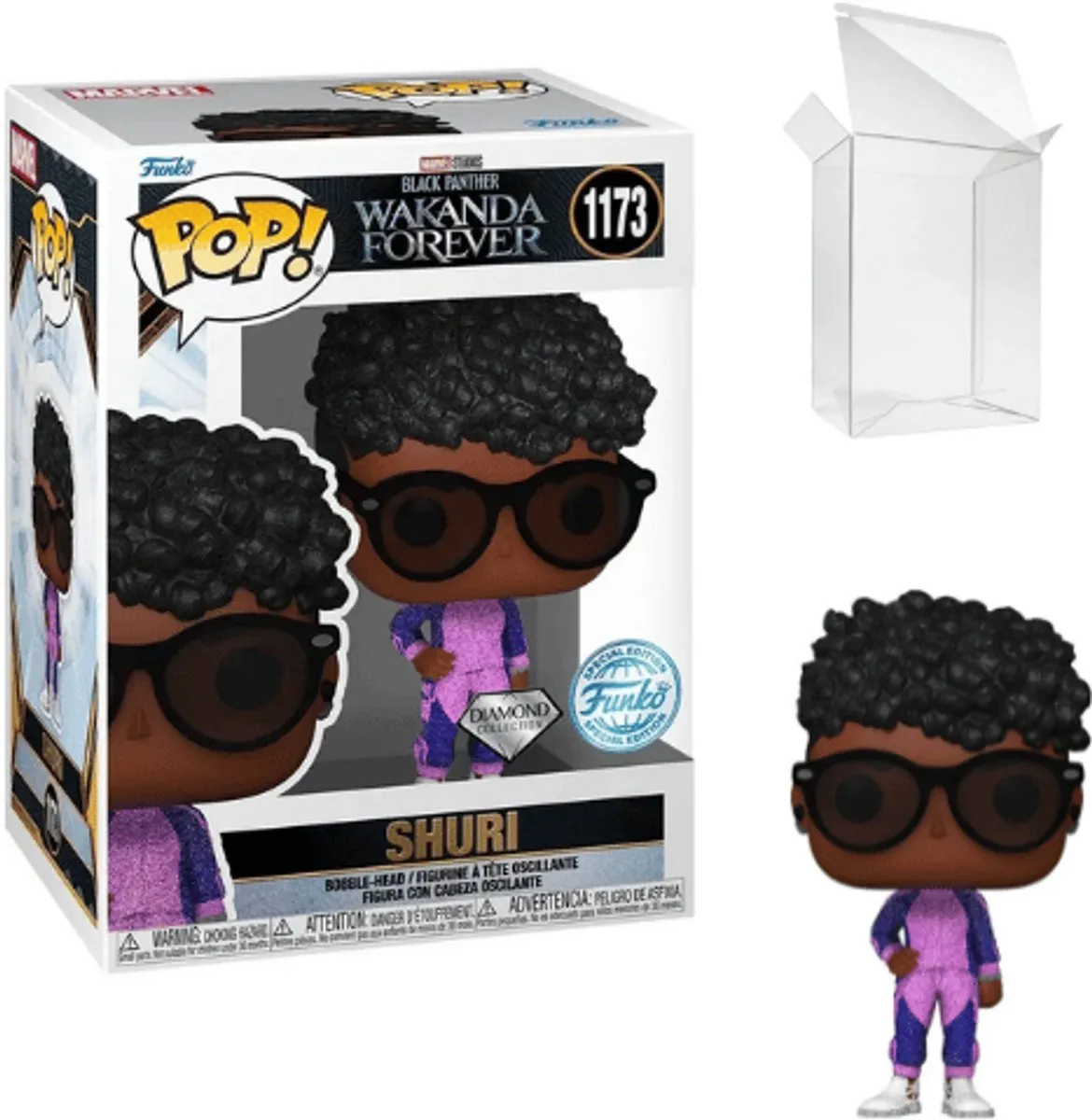 Marvel Funko Black Panther Shuri POP! 66823 - Verzamelfiguur 9cm - Multicolor