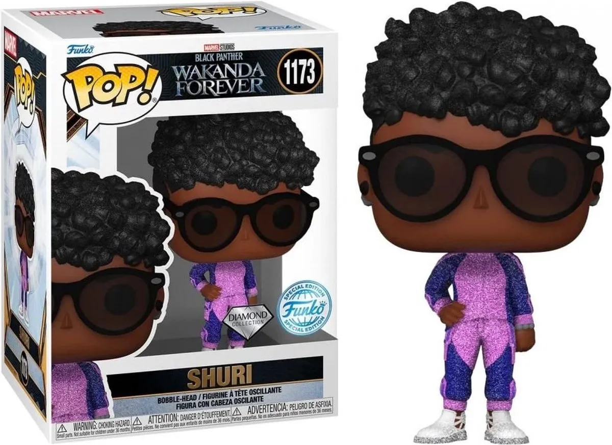 Marvel Funko Black Panther Shuri POP! 66823 - Verzamelfiguur 9cm - Multicolor