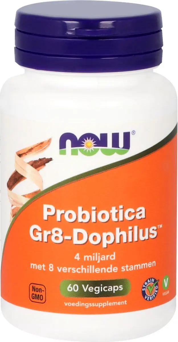 Now Foods Gr8 Dophilus 60 Vegicaps