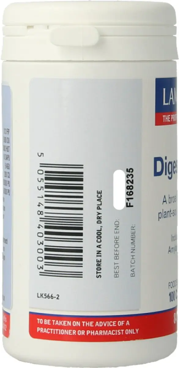 Lamberts Digestizyme 100 Capsules - afbeelding 6 van 6
