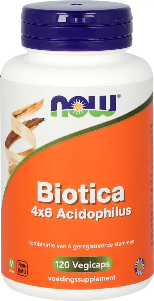 Now Foods Biotica Acidophilus 120 Capsules