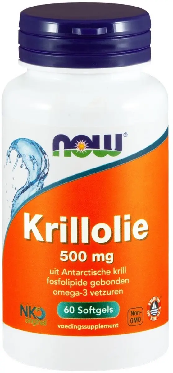 Now Foods Krillolie 500mg