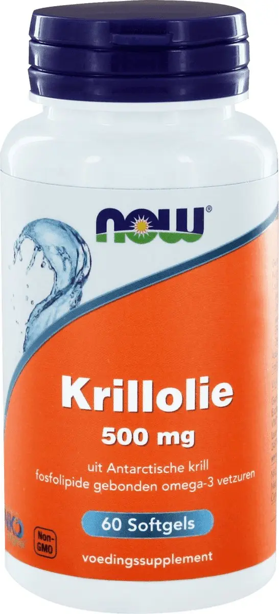 Now Foods Krillolie 500mg - 60 Softgels